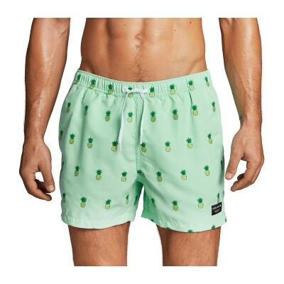 Björn Borg Badehosen Santiago Swim Shorts Grün Polyester X-Large Herren Björn Borg Badehosen Santiago Swim Shorts Grün Polyester X-Large Herren