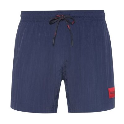HUGO Badehosen Dominica Recycled Swim Shorts Dunkelblau Polyester Medium Herren HUGO Badehosen Dominica Recycled Swim Shorts Dunkelblau Polyester Medium Herren