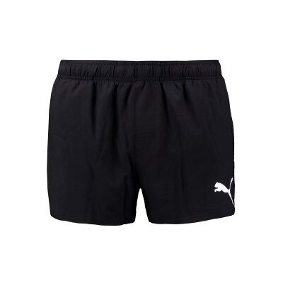 Puma Badehosen Swim Short Shorts Schwarz Polyester Large Herren Puma Badehosen Swim Short Shorts Schwarz Polyester Large Herren