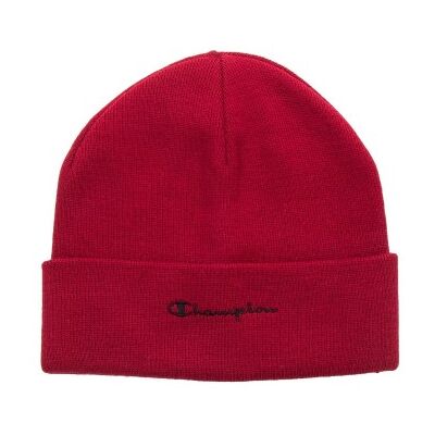 Champion Beanie Cap Unisex Weinrot Acryl One Size Champion Beanie Cap Unisex Weinrot Acryl One Size
