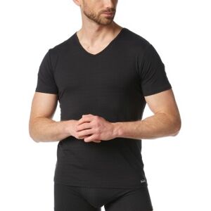 Bruno Banani Check Line 2 0 V-Shirt Schwarz Polyamid Small Herren Bruno Banani Check Line 2 0 V-Shirt Schwarz Polyamid Small Herren