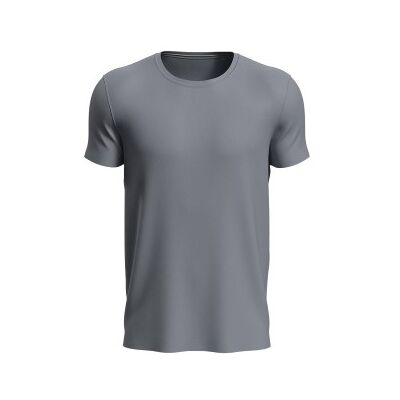 Stedman Active Sports-T ST8000 Silber Grau S - Sport-T-Shirt Stedman Active Sports-T ST8000 Silber Grau S - Sport-T-Shirt