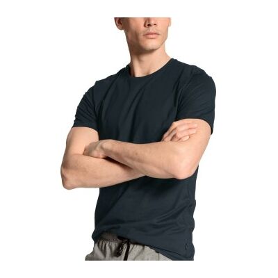 Calida Remix Basic T-Shirt Dunkelblau Baumwolle X-Large Herren Calida Remix Basic T-Shirt Dunkelblau Baumwolle X-Large Herren