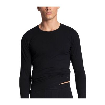 Calida Cotton Code Shirt Long Sleeve Schwarz Baumwolle XX-Large Herren Calida Cotton Code Shirt Long Sleeve Schwarz Baumwolle XX-Large Herren