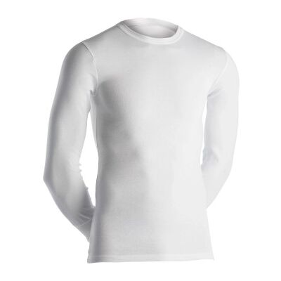Dovre Long Sleeve Crew Neck Weiß Baumwolle Large Herren Dovre Long Sleeve Crew Neck Weiß Baumwolle Large Herren