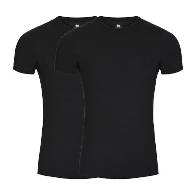 Dovre 2er-Pack Bambus Rundhals T-Shirt Dovre 2er-Pack Bambus Rundhals T-Shirt