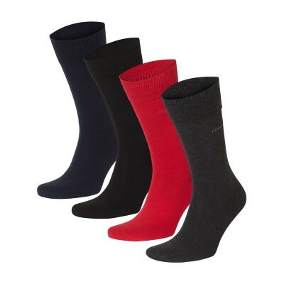 BOSS 4P Gift Set CC Socks Rot/Blau Gr 40/46 Herren BOSS 4P Gift Set CC Socks Rot/Blau Gr 40/46 Herren