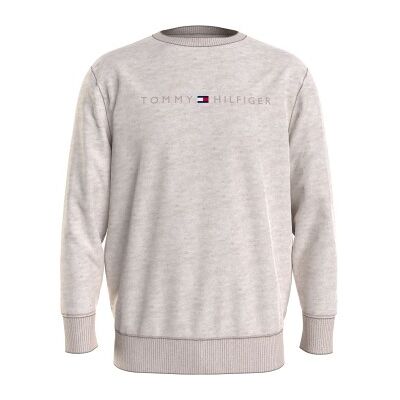 Tommy Hilfiger Icon Logo Relaxed Fit Sweatshirt Beige Medium Herren Tommy Hilfiger Icon Logo Relaxed Fit Sweatshirt Beige Medium Herren