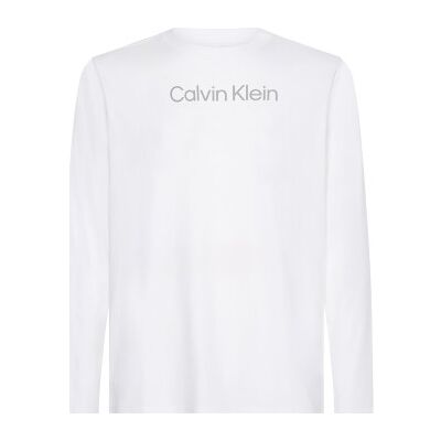 Calvin Klein Sport Essentials LS T-shirt Weiß Small Herren Calvin Klein Sport Essentials LS T-shirt Weiß Small Herren