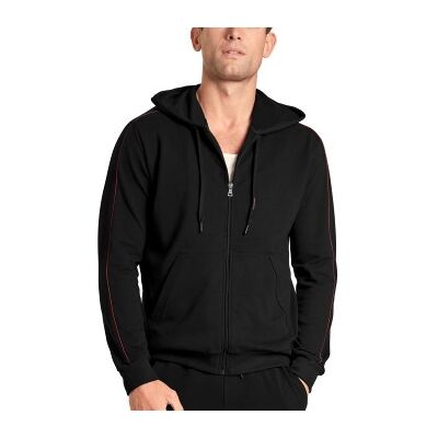 Calida Remix Basic Lounge Jacket Schwarz Baumwolle X-Large Herren Calida Remix Basic Lounge Jacket Schwarz Baumwolle X-Large Herren