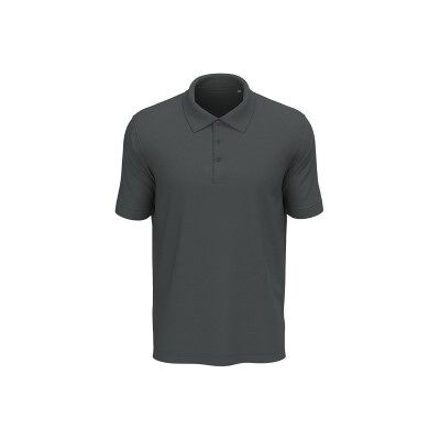 Stedman Lux Short Sleeve Polo Dunkelgrau Baumwolle Large Herren Stedman Lux Short Sleeve Polo Dunkelgrau Baumwolle Large Herren