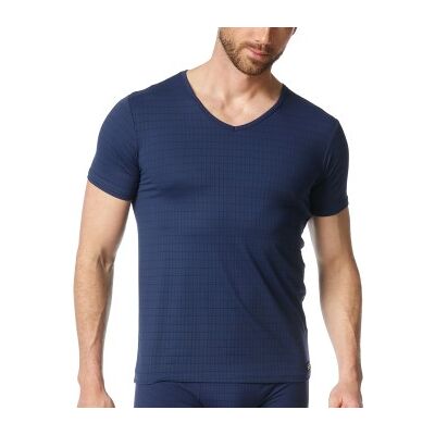 Bruno Banani Check Line 2 0 V-Shirt Marine Polyamid XX-Large Herren Bruno Banani Check Line 2 0 V-Shirt Marine Polyamid XX-Large Herren