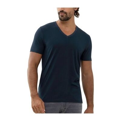 Mey Dry Cotton Colour V Neck T-Shirt Dunkelblau Large Herren Mey Dry Cotton Colour V Neck T-Shirt Dunkelblau Large Herren