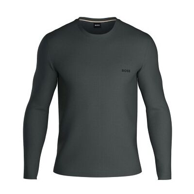 BOSS Waffle Sweatshirt Dunkelgrün Medium Herren BOSS Waffle Sweatshirt Dunkelgrün Medium Herren