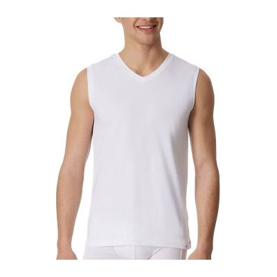 Schiesser Long Life Cotton Tank Top Weiß Baumwolle Medium Herren Schiesser Long Life Cotton Tank Top Weiß Baumwolle Medium Herren
