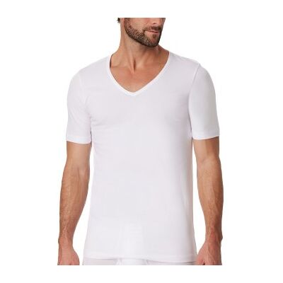 Schiesser 2P Organic Cotton V-Neck 3XL-4XL Weiß Ökologische Baumwolle 4XL Herren Schiesser 2P Organic Cotton V-Neck 3XL-4XL Weiß Ökologische Baumwolle 4XL Herren