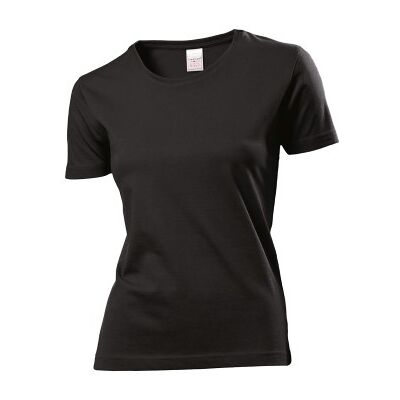 Stedman Classics XS Schwarzer Opal T-Shirt - Damen Stedman Classics XS Schwarzer Opal T-Shirt - Damen