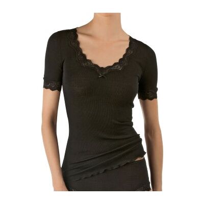 Calida Richesse Lace Short-sleeve Top Schwarz 44-46 Damen Calida Richesse Lace Short-sleeve Top Schwarz 44-46 Damen