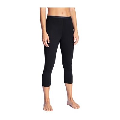 Calida Natural Comfort Capri Leggings Schwarz Baumwolle Small Damen Calida Natural Comfort Capri Leggings Schwarz Baumwolle Small Damen