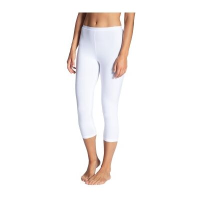Calida Natural Comfort Capri Leggings Weiß Baumwolle X-Small Damen Calida Natural Comfort Capri Leggings Weiß Baumwolle X-Small Damen