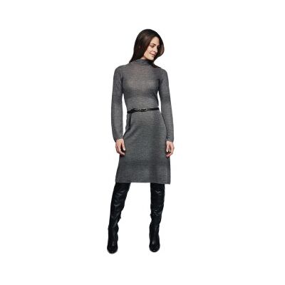 Pierre Robert X Jenny Skavlan Wool A-Line Dress Dunkelgrau Medium Damen Pierre Robert X Jenny Skavlan Wool A-Line Dress Dunkelgrau Medium Damen