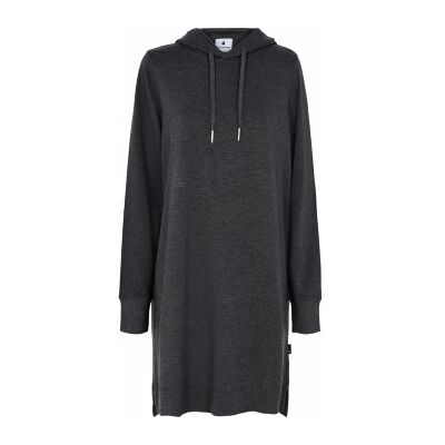 JBS of Denmark Bamboo Hoodie Dress Dunkelgrau Large Damen JBS of Denmark Bamboo Hoodie Dress Dunkelgrau Large Damen