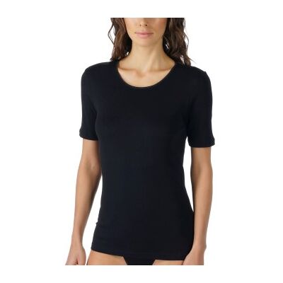 Mey Noblesse T-Shirt Schwarz Baumwolle 44 Damen Mey Noblesse T-Shirt Schwarz Baumwolle 44 Damen