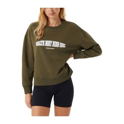 Björn Borg - Ace Boyfriend Crew - Olive - S - Sweater Björn Borg - Ace Boyfriend Crew - Olive - S - Sweater