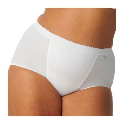 Sloggi Control Maxi Weiß Baumwolle 46 Damen Sloggi Control Maxi Weiß Baumwolle 46 Damen