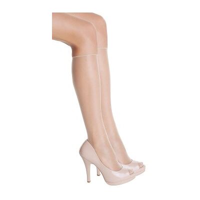DIM Strumpfhosen 2P Sublim Voile Mi-Bas Knee-high Haut One Size Damen DIM Strumpfhosen 2P Sublim Voile Mi-Bas Knee-high Haut One Size Damen