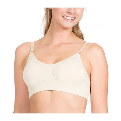 Magic BH Comfort Bra Spagetthi Straps Beige Nylon XX-Large Damen Magic BH Comfort Bra Spagetthi Straps Beige Nylon XX-Large Damen