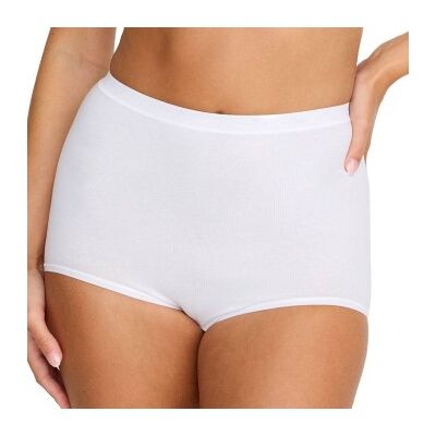 Damella Classic Cotton Maxi Brief Weiß Baumwolle XX-Large Damen Damella Classic Cotton Maxi Brief Weiß Baumwolle XX-Large Damen