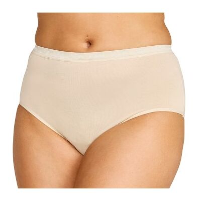Damella Classic Cotton Midi Brief Puder Baumwolle Small Damen Damella Classic Cotton Midi Brief Puder Baumwolle Small Damen
