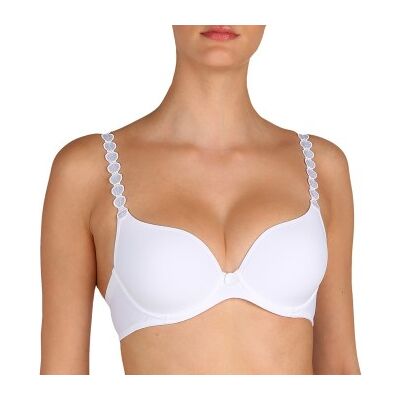 Marie Jo BH Tom Heart Shaped Padded Bra Weiß F 70 Damen Marie Jo BH Tom Heart Shaped Padded Bra Weiß F 70 Damen