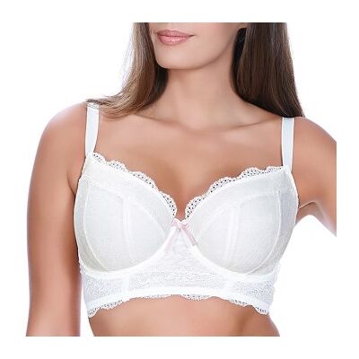 Freya BH Fancies Underwire Longline Bra Weiß H 80 Damen Freya BH Fancies Underwire Longline Bra Weiß H 80 Damen
