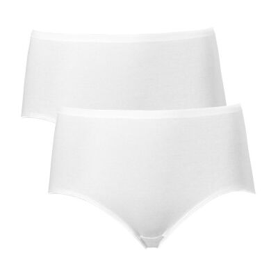 Trofé Trofe Seamless Maxi Briefs 2P Weiß Baumwolle Small Damen Trofé Trofe Seamless Maxi Briefs 2P Weiß Baumwolle Small Damen