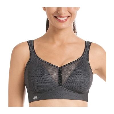 Anita BH Active Air Control DeltaPad Sports Bra Dunkelgrau E 70 Damen Anita BH Active Air Control DeltaPad Sports Bra Dunkelgrau E 70 Damen