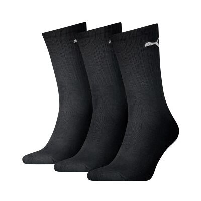 Puma 3P Sport Crew Socks Schwarz Gr 43/46 Puma 3P Sport Crew Socks Schwarz Gr 43/46