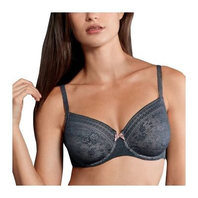 Rosa Faia BH Fleur Underwire Bra Anthrazit Polyamid J 75 Damen Rosa Faia BH Fleur Underwire Bra Anthrazit Polyamid J 75 Damen