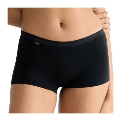 Sloggi Basic Short Schwarz Baumwolle 42 Damen Sloggi Basic Short Schwarz Baumwolle 42 Damen