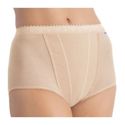 Sloggi 2P Control Maxis Beige Baumwolle 48 Damen Sloggi 2P Control Maxis Beige Baumwolle 48 Damen