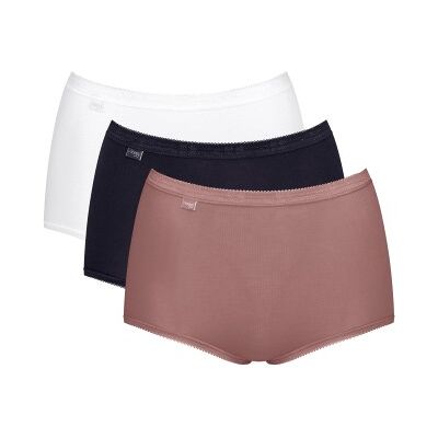 Sloggi 3P Basic Plus Maxi Colored Multi-colour-2 Baumwolle 50 Damen Sloggi 3P Basic Plus Maxi Colored Multi-colour-2 Baumwolle 50 Damen