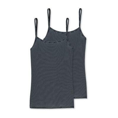 Schiesser 2P Modal Essentials Spaghetti Strap Tops Dunkelblau 36 Damen Schiesser 2P Modal Essentials Spaghetti Strap Tops Dunkelblau 36 Damen