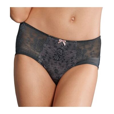 Rosa Faia Fleur High Waist Brief Anthrazit 48 Damen Rosa Faia Fleur High Waist Brief Anthrazit 48 Damen
