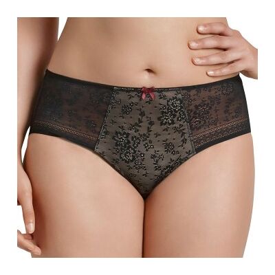 Rosa Faia Fleur High Waist Brief Schwarz 36 Damen Rosa Faia Fleur High Waist Brief Schwarz 36 Damen