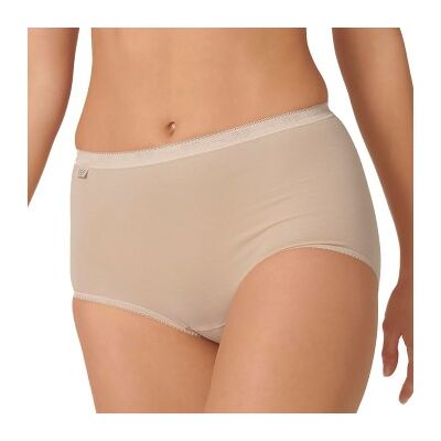 Sloggi 4P Basic Plus Maxi Beige Baumwolle 58 Damen Sloggi 4P Basic Plus Maxi Beige Baumwolle 58 Damen