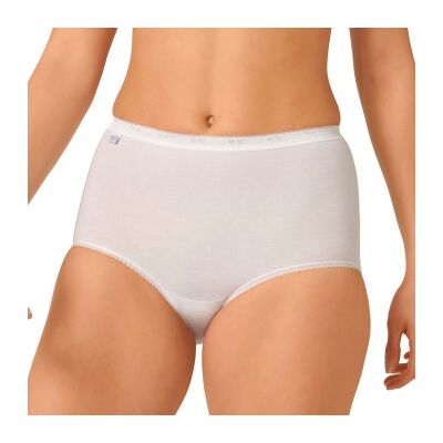 Sloggi 4P Basic Plus Maxi Weiß Baumwolle 44 Damen Sloggi 4P Basic Plus Maxi Weiß Baumwolle 44 Damen