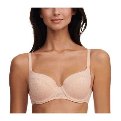 Chantelle BH EasyFeel Norah T-Shirt Bra Beige F 75 Damen Chantelle BH EasyFeel Norah T-Shirt Bra Beige F 75 Damen