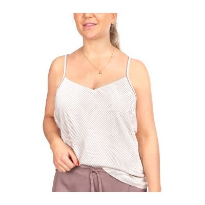 Calvin Klein Woven Viscose Camisole Crème Viskose Large Damen Calvin Klein Woven Viscose Camisole Crème Viskose Large Damen