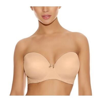 Freya BH Deco Moulded Strapless Bra Beige J 70 Damen Freya BH Deco Moulded Strapless Bra Beige J 70 Damen